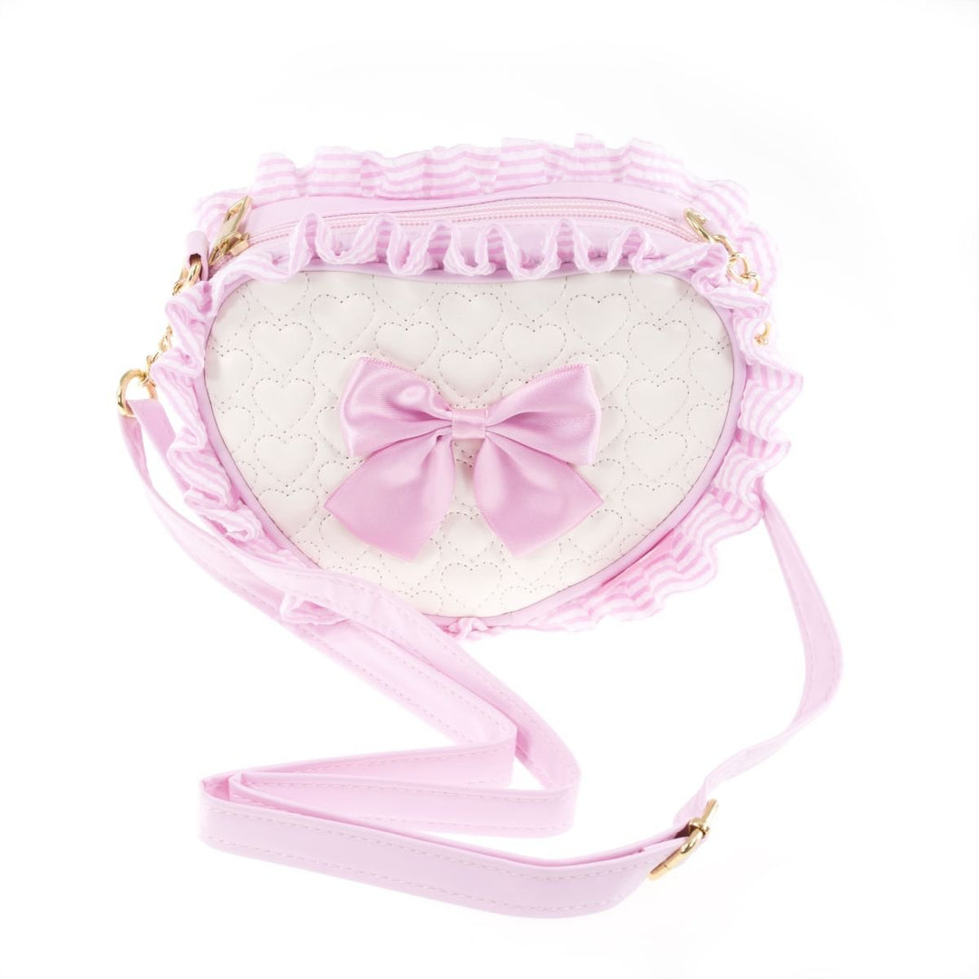Tinka Pretty Purse Hjerteveske - Rosa/Hvit for barn - Brobrobrille