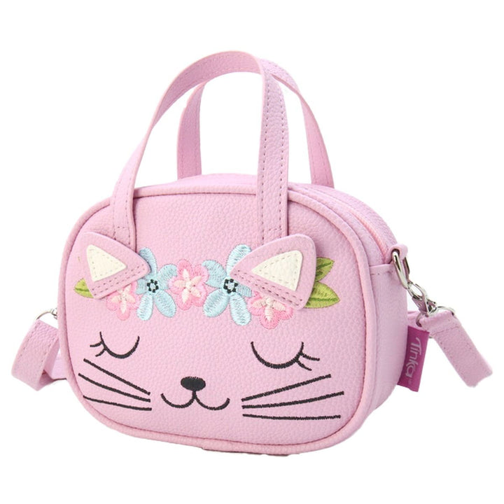 Tinka Pretty Purse Veske Katt Rosa med Håndtak for barn - Brobrobrille