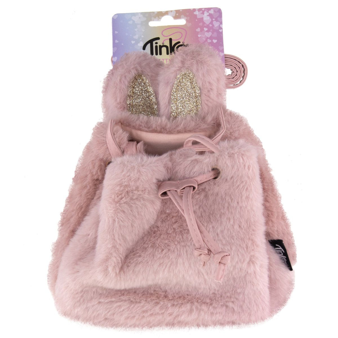 Tinka Pretty Purse Veske Plysj Kanin - Rosa for barn - Brobrobrille