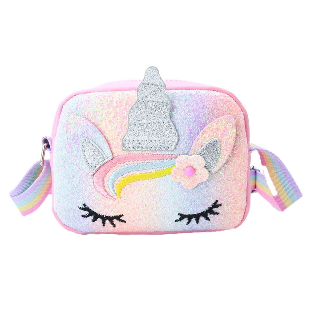 Tinka Pretty Purse – Veske Unicorn Glitter Rosa for barn - Brobrobrille