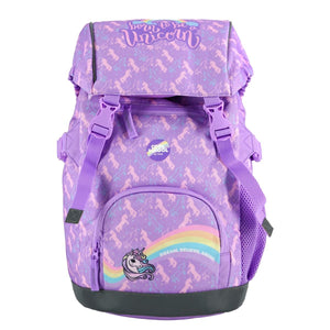 Tinka Skolesekk 22L – Unicorn Lilla for barn - Brobrobrille
