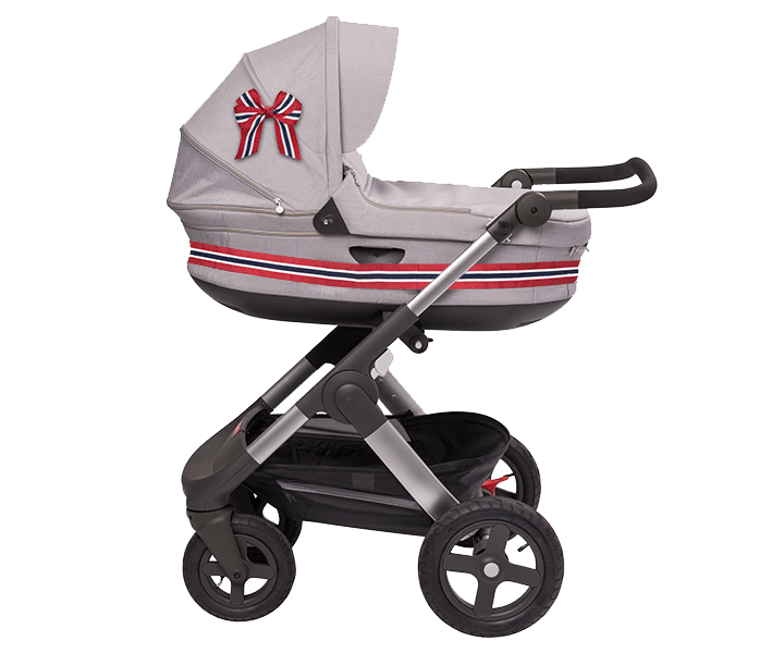 Tinkafu 17. mai Dekorbånd – Barnevognpynt for barn - Brobrobrille