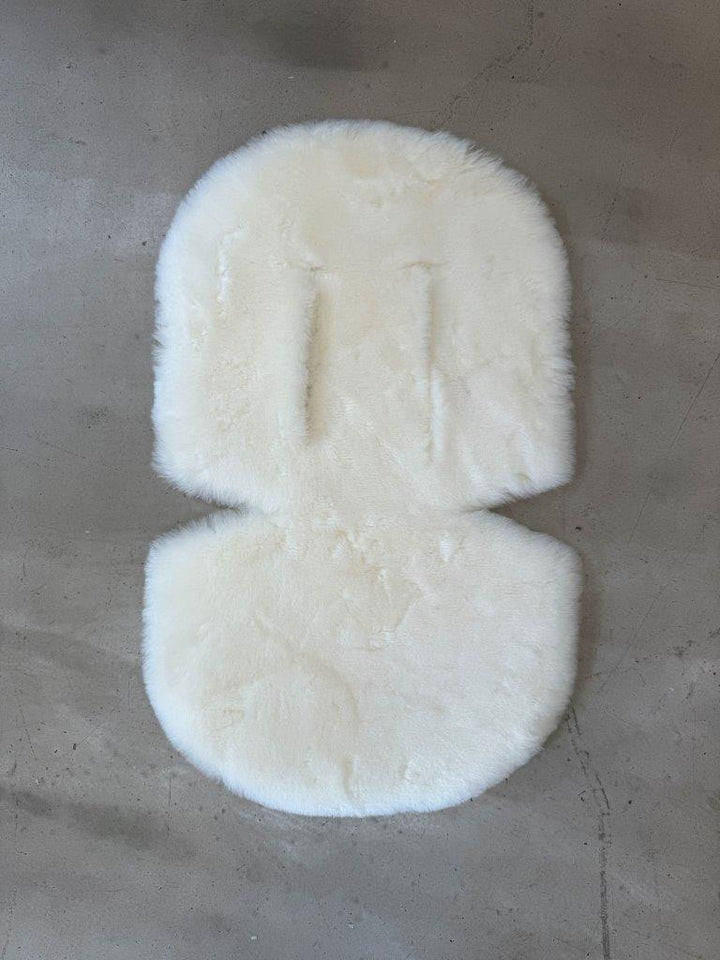 Tinkafu Lammeskinn Boble - Hvit Merinoull for barn - Brobrobrille