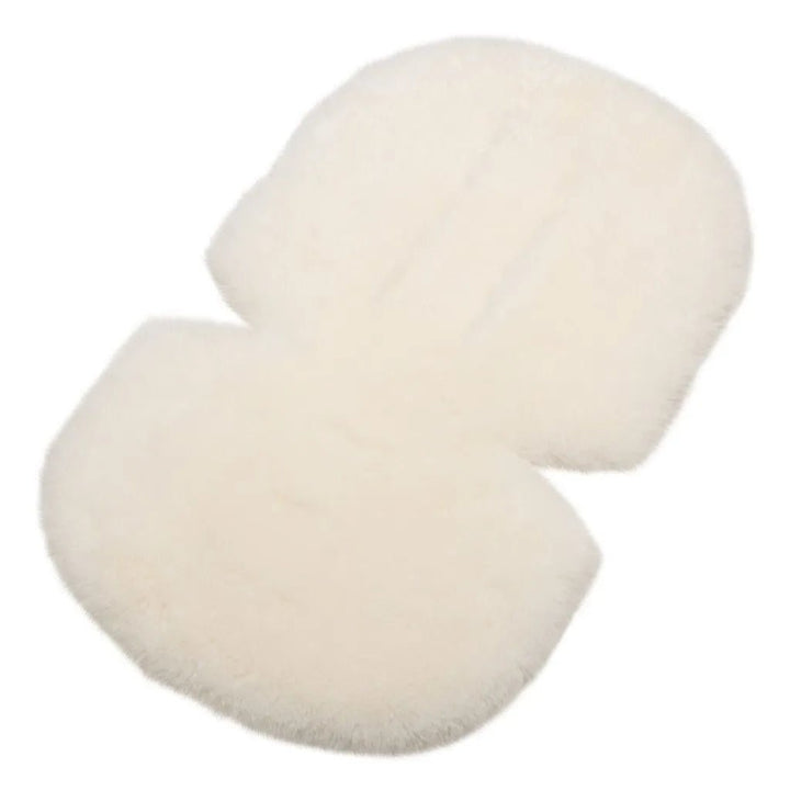 Tinkafu Lammeskinn Boble - Hvit Merinoull for barn - Brobrobrille