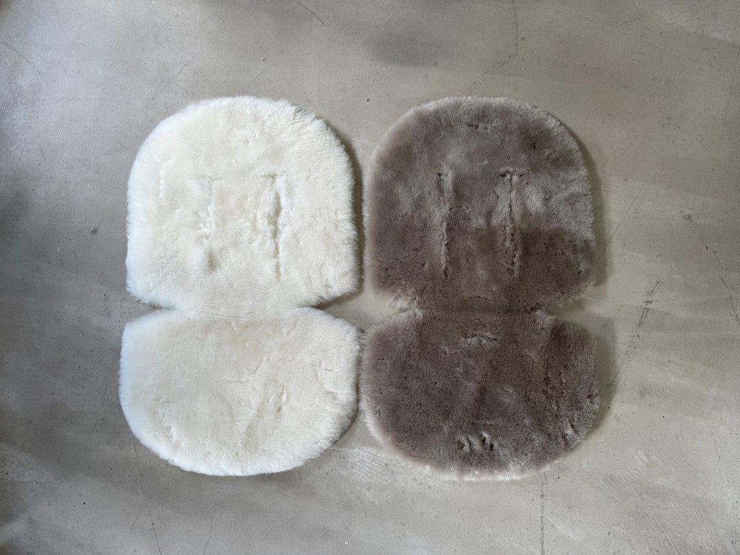 Tinkafu Lammeskinn Boble – Taupe Merinoull for barn - Brobrobrille