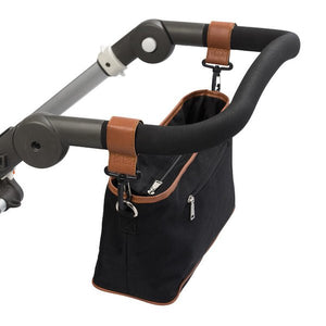 Tinkafu Tinkabag Organizer – Svart med cognac - detaljer for barn - Brobrobrille