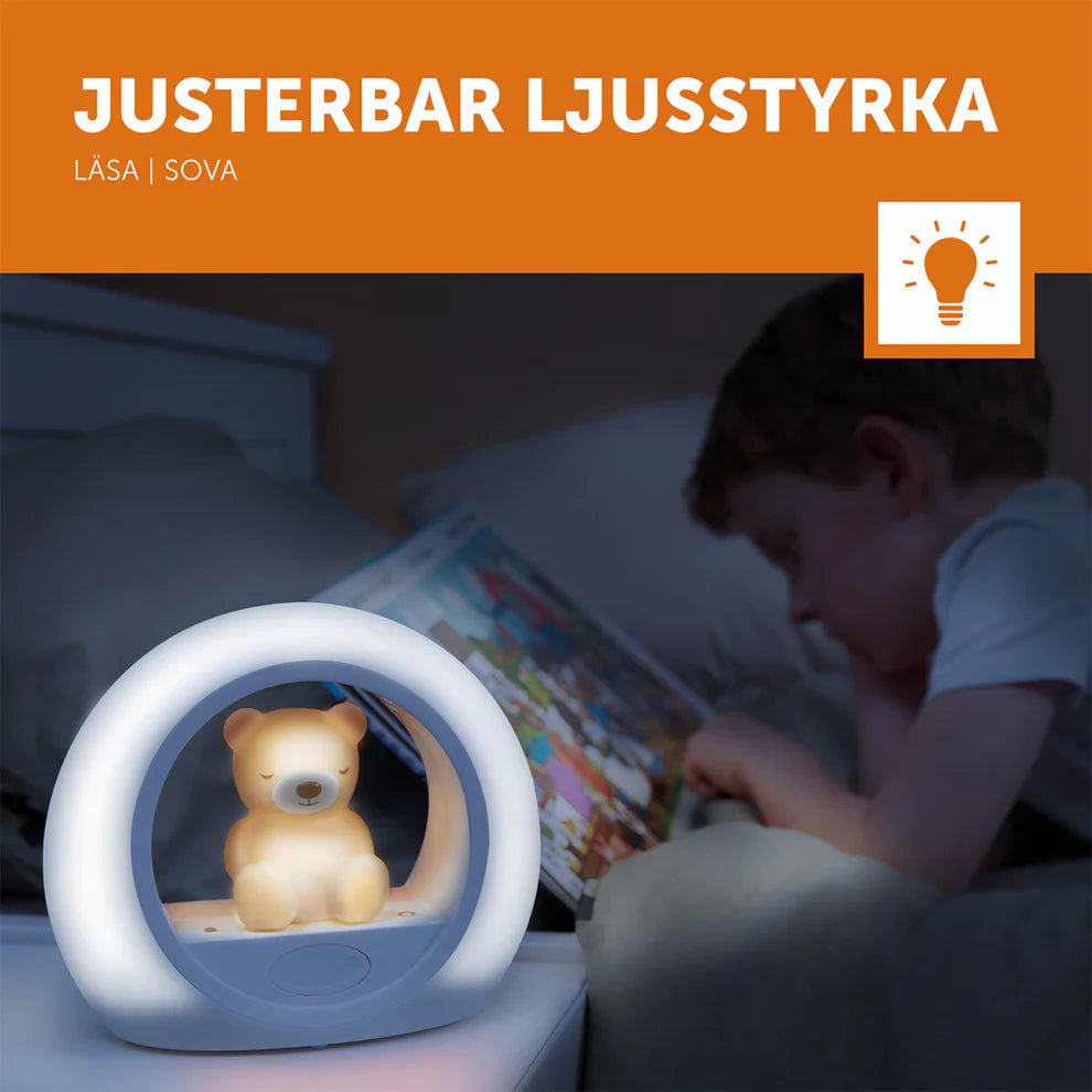 Zazu Nattlampe Billy – Gul for barn - Brobrobrille