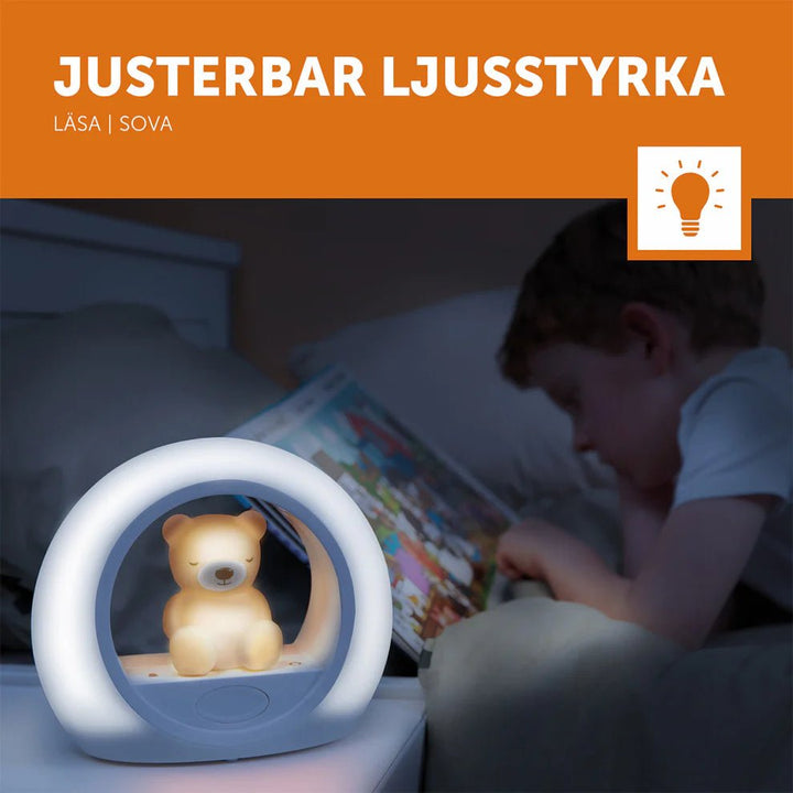 Zazu Nattlampe Billy – Gul for barn - Brobrobrille