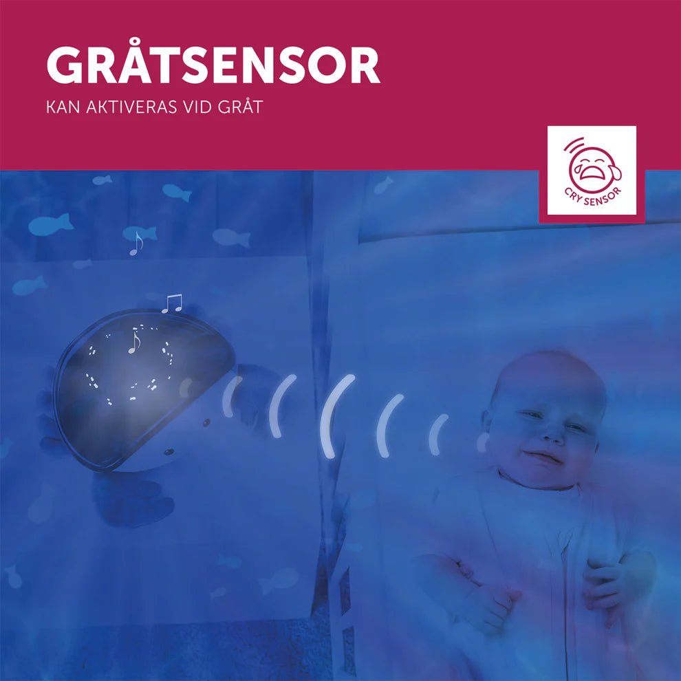 Zazu Projektor Cody – Blå for barn - Brobrobrille