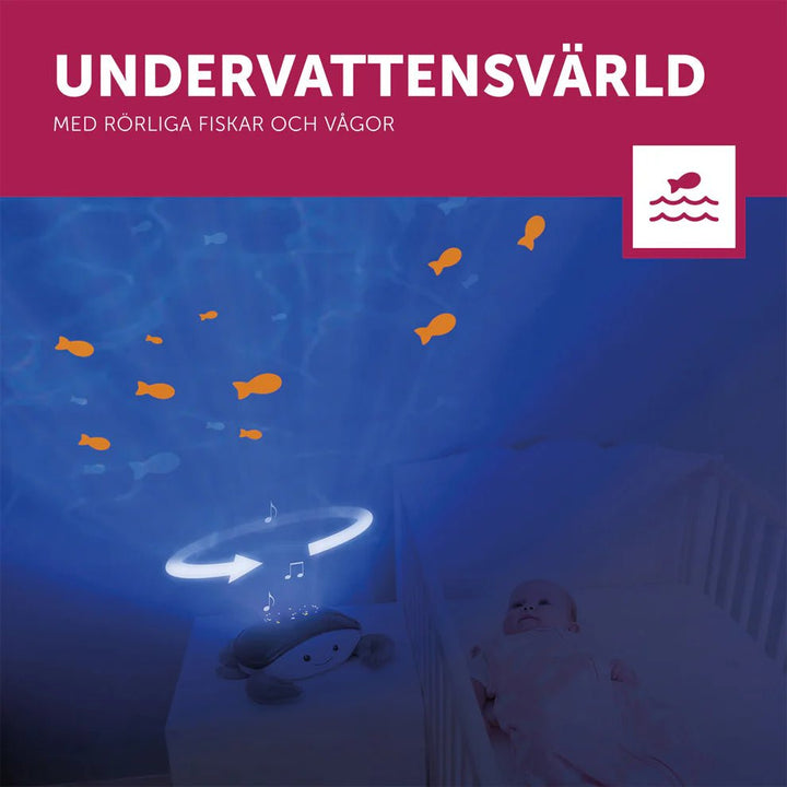 Zazu Projektor Cody – Blå for barn - Brobrobrille