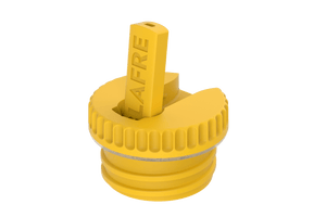 Blafre kork med vippetut - Gul for barn - Brobrobrille