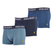 BOXED SOLID BOXERS 3pk