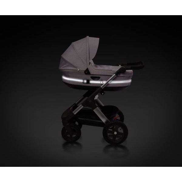 Tinkafu Refleksstropp til vogn Svart for barn - Brobrobrille