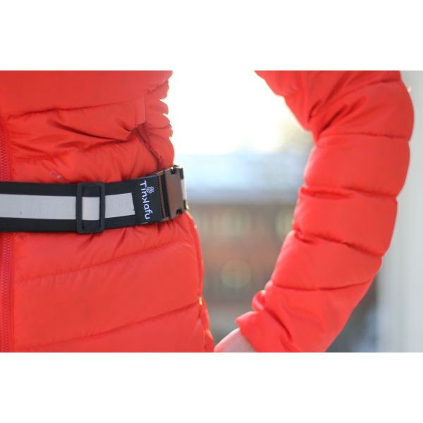 Tinkafu Refleksstropp til vogn Svart for barn - Brobrobrille